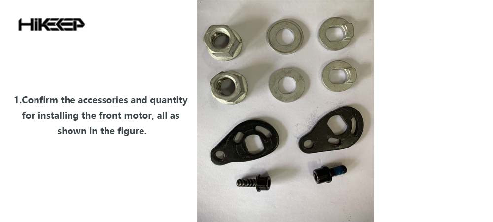 How do I install a front wheel motor on my e-bike? Helokeep ME-T and Globalkeep MG-T dual motor e-bike