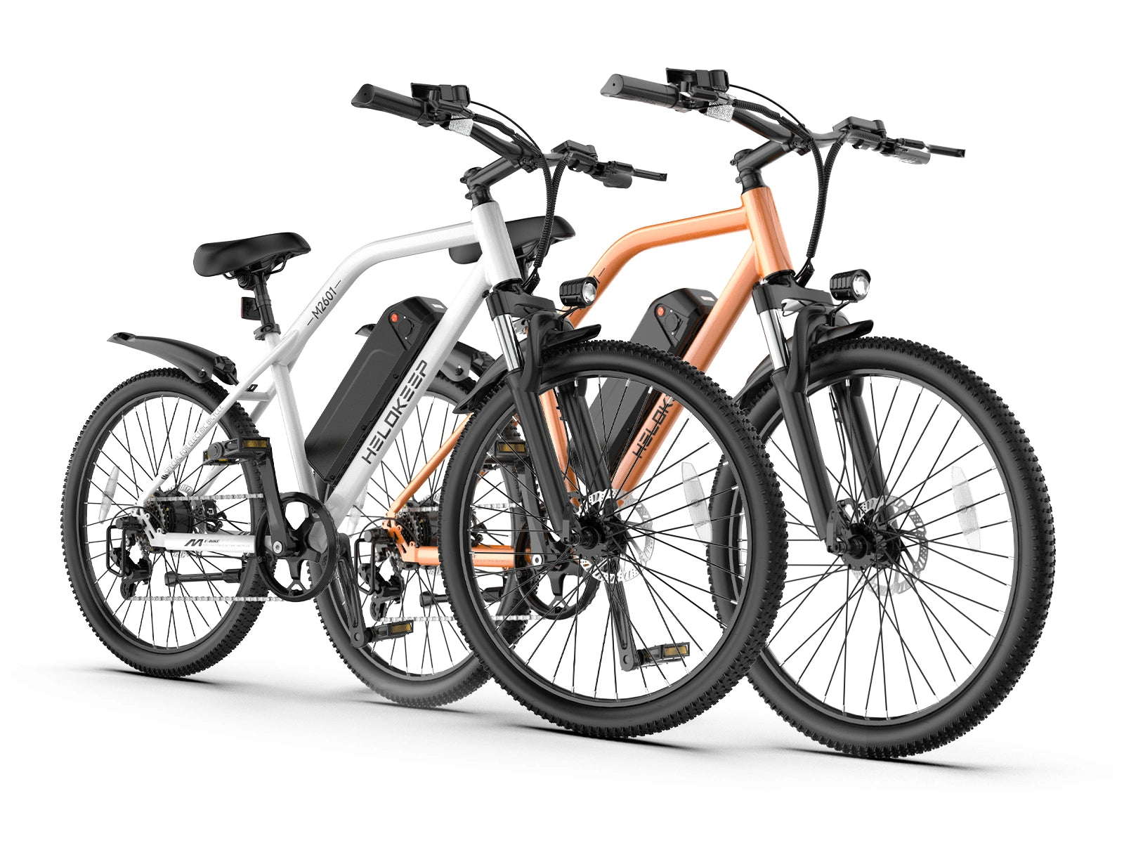 elf electric bicycle 2 x Hikeep M2601 26