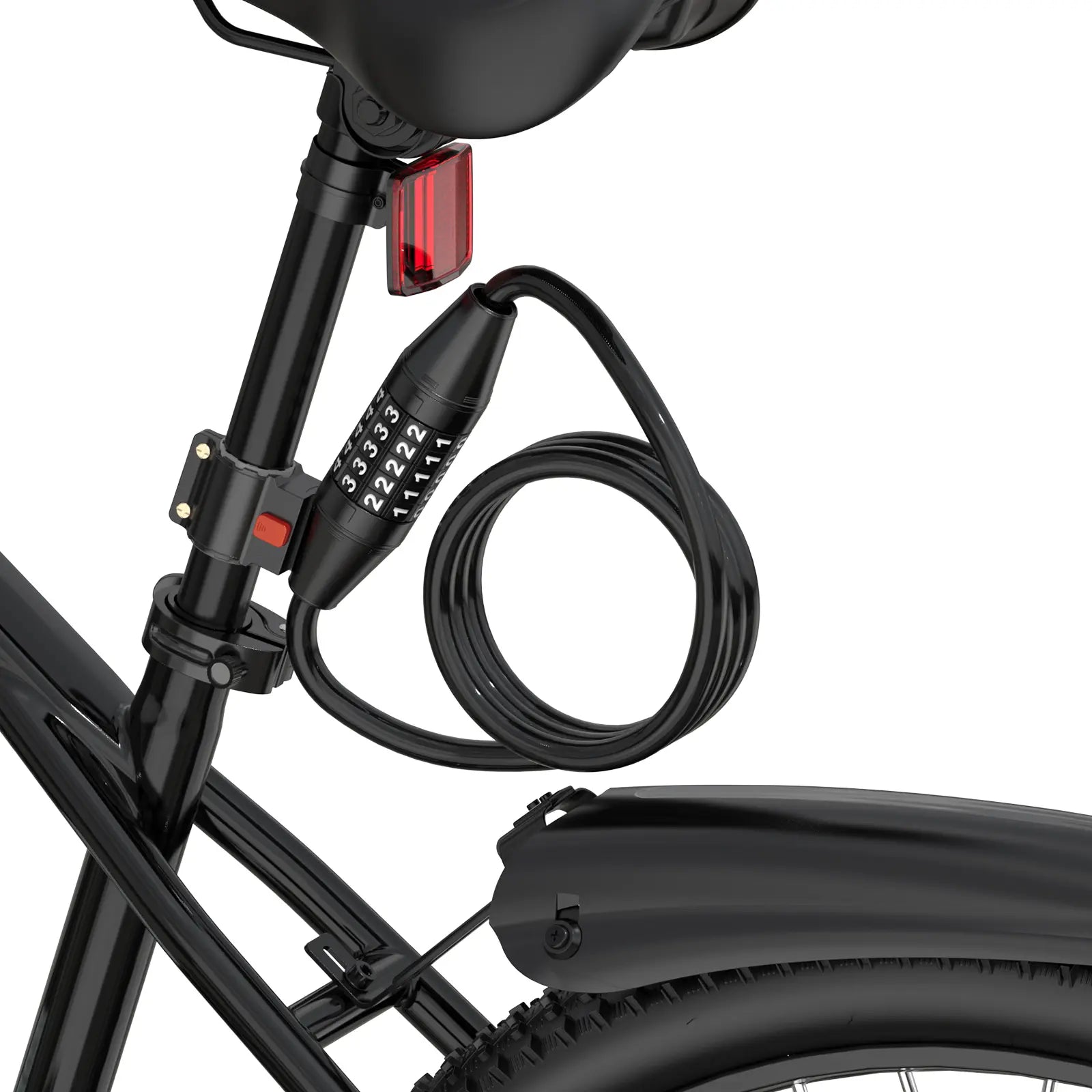 5-Dial Ebike Lock - Hikeep ebike