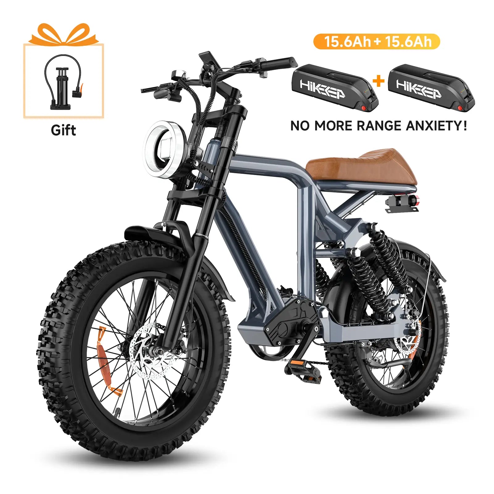 MG Retro Off-Road Electric Bikes | All-Terrain Ebikes - Hikeep ebike