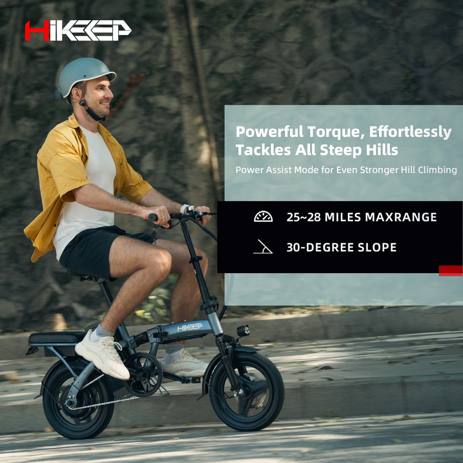 HiKeep D1 Foldable Electric Bike 48V 10Ah