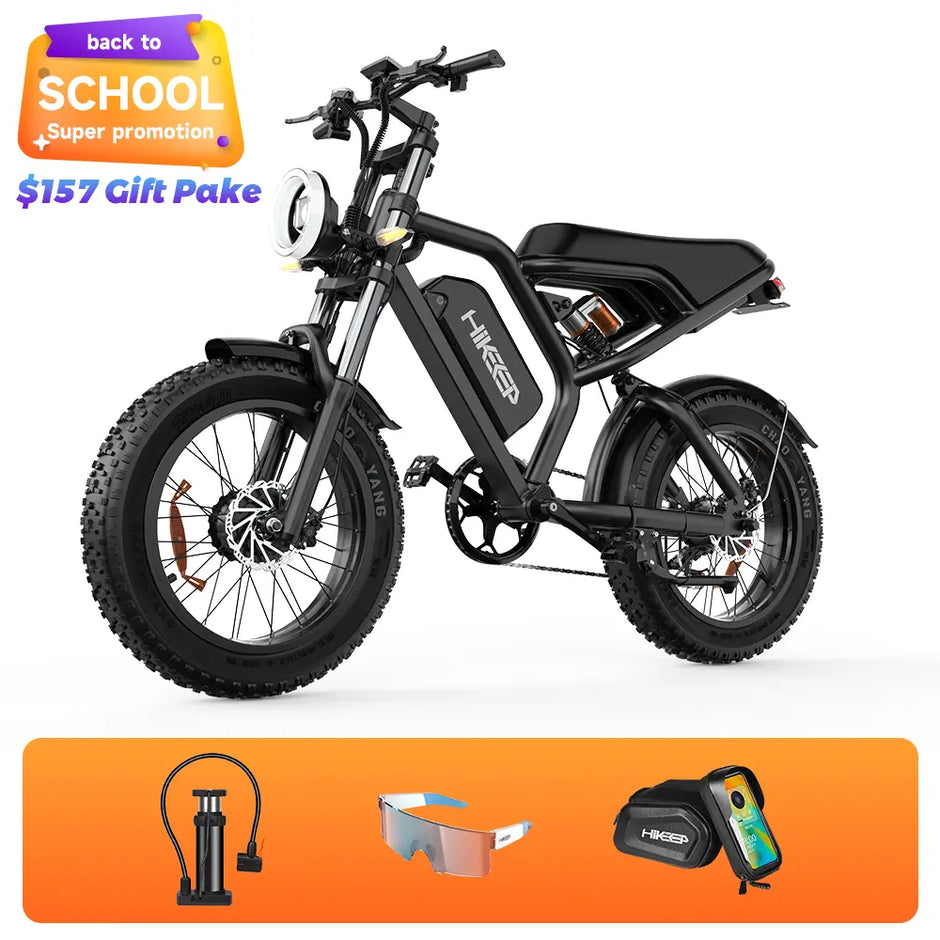 HiKeep K6 Ebike – Comes with a FREE Gift Pack Worth $157(The shipping fee needs to be paid separately) - Hikeep ebike