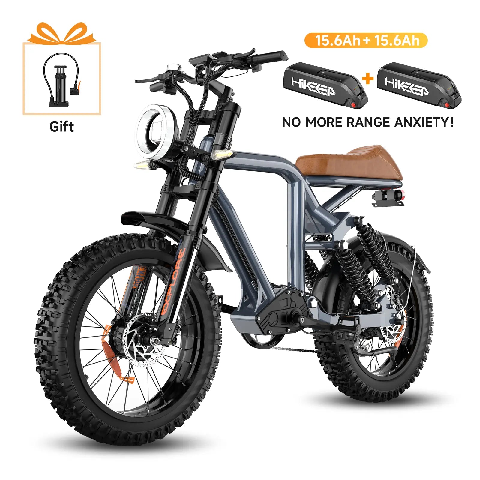 MG Retro Off-Road Electric Bikes | All-Terrain Ebikes - Hikeep ebike