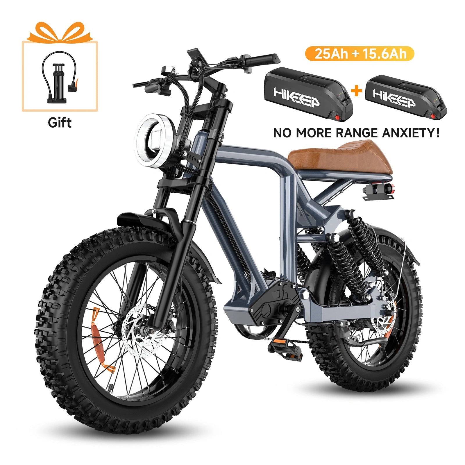 MG Retro Off-Road Electric Bikes | All-Terrain Ebikes - Hikeep ebike