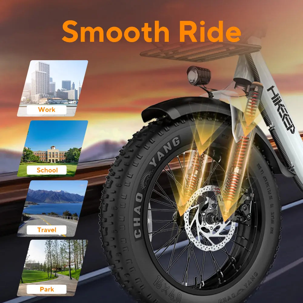 HiKeep COCO Folding Electric Bike 48V/13Ah