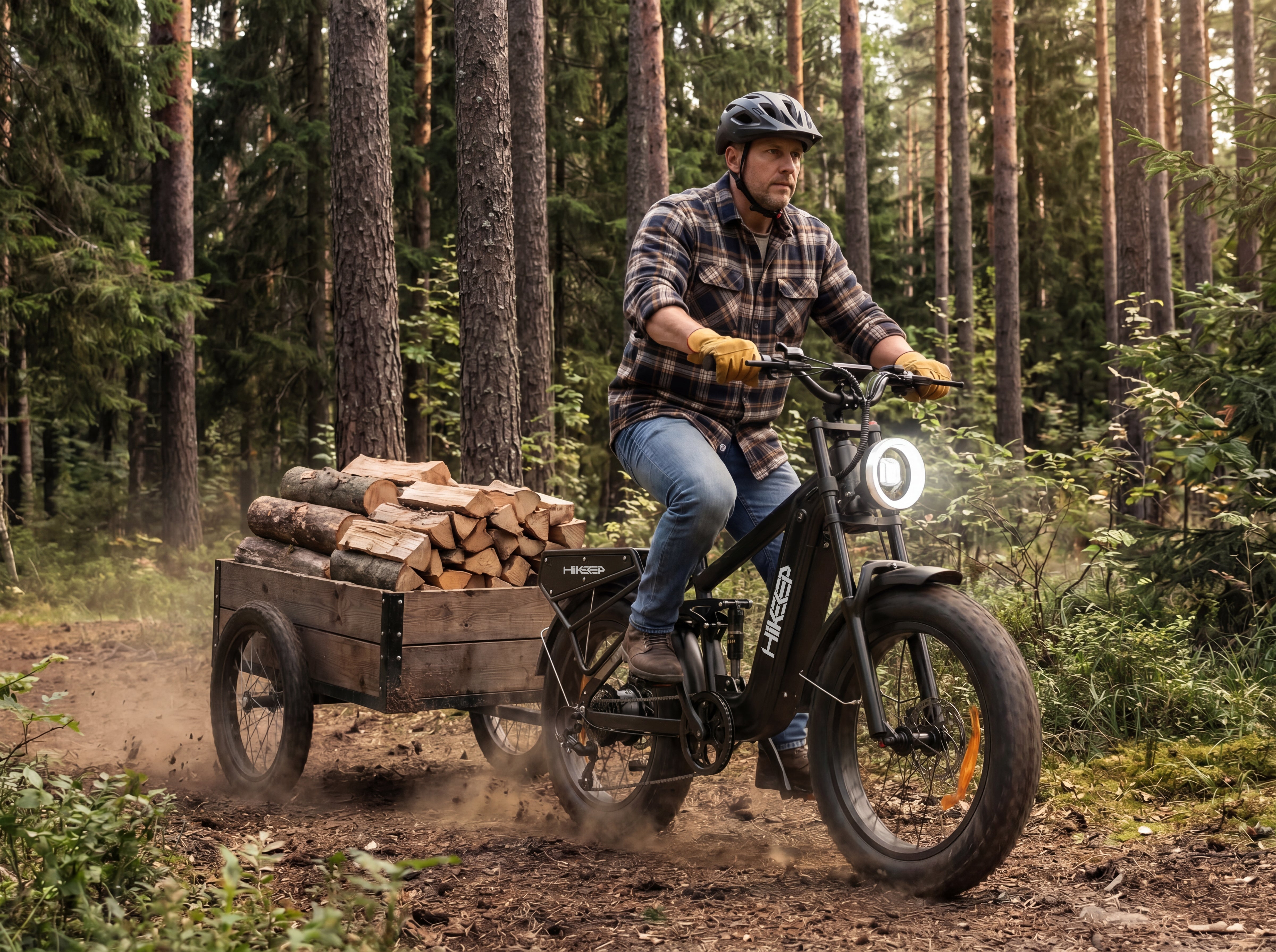 Hikeep 26M All-Terrain Fat Tire High-Step Electric Bike EMTB - Hikeep ebike