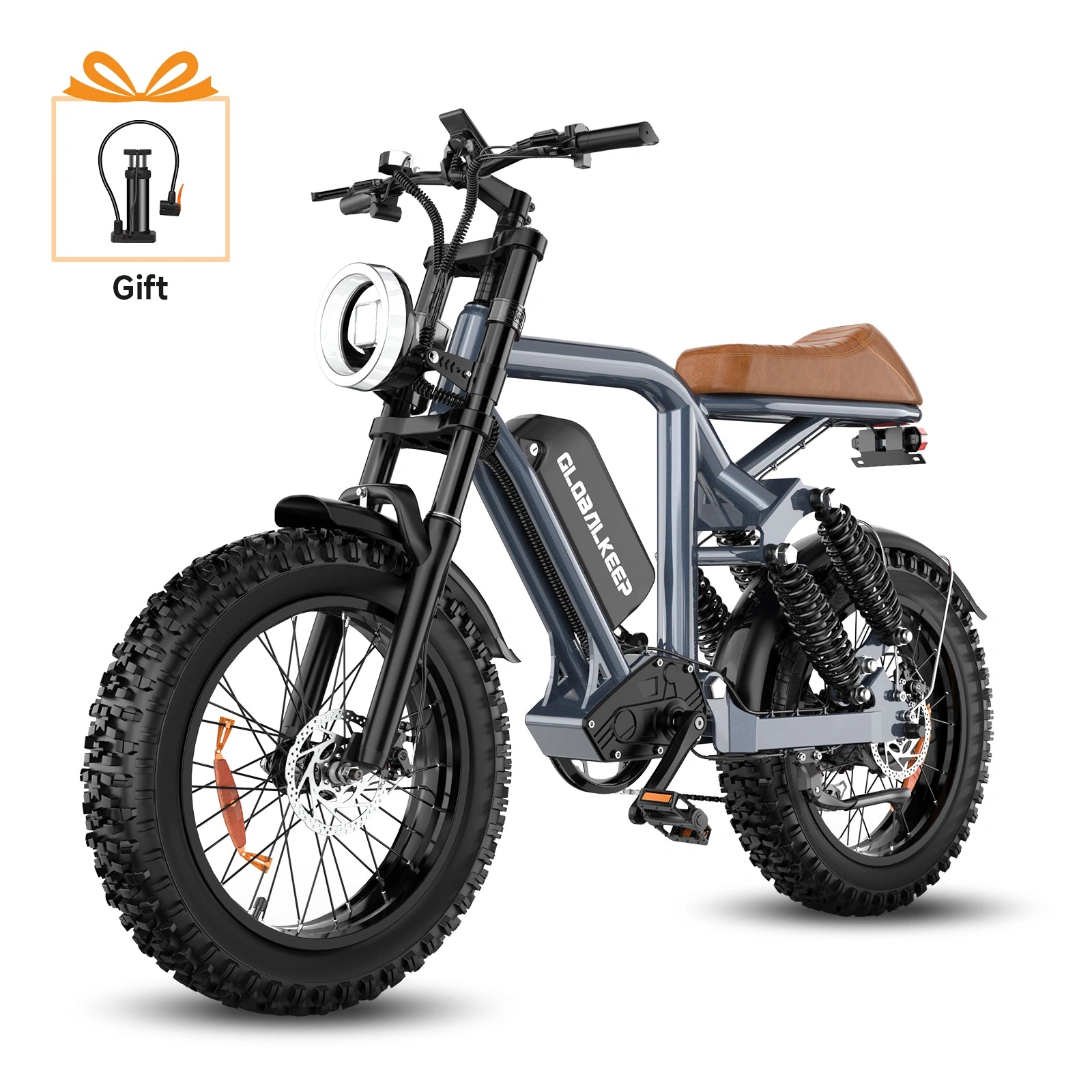 MG Retro Off-Road Electric Bikes | All-Terrain Ebikes - Hikeep ebike