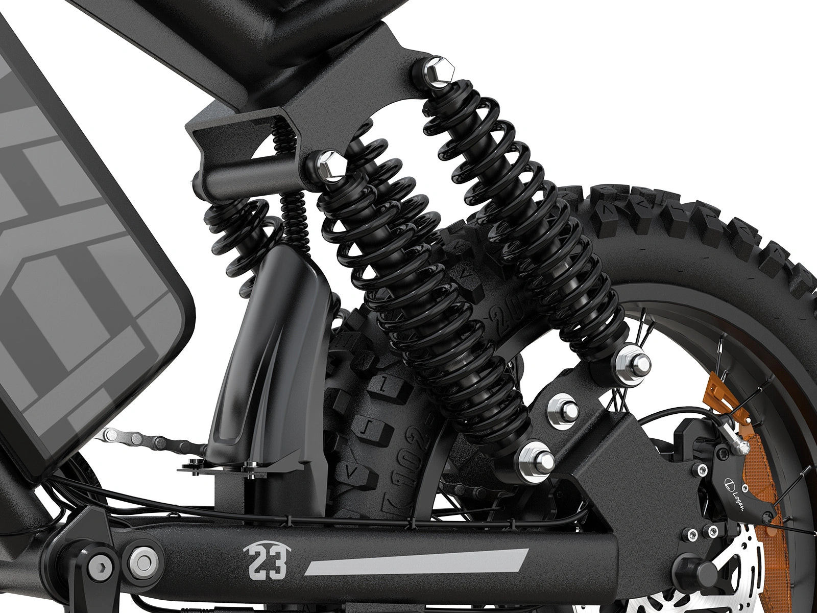 Hikeep MA-S Front Fork Rear shock absorber - Hikeep ebike