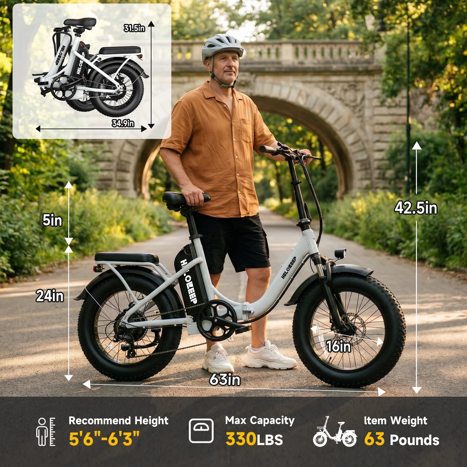 Hikeep COCO Folding Electric Bike - Hikeep ebike