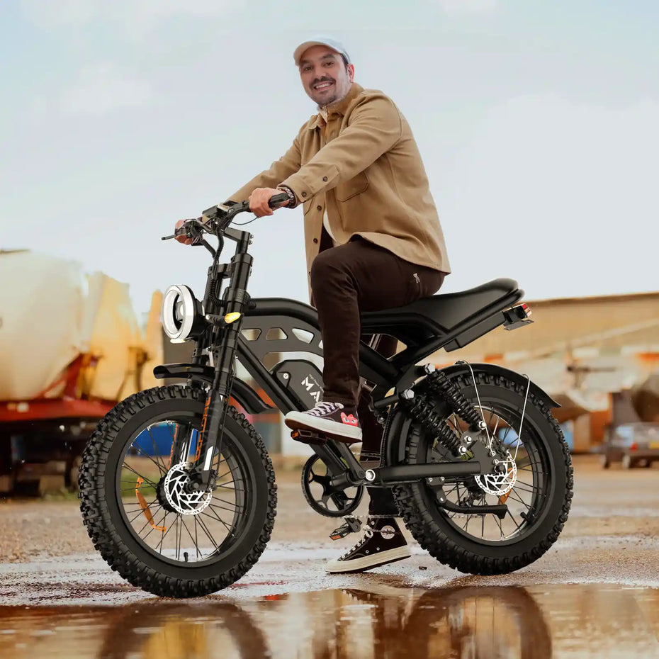 MA Full Suspension ebike for Adults Shipping Fee - Hikeep ebike
