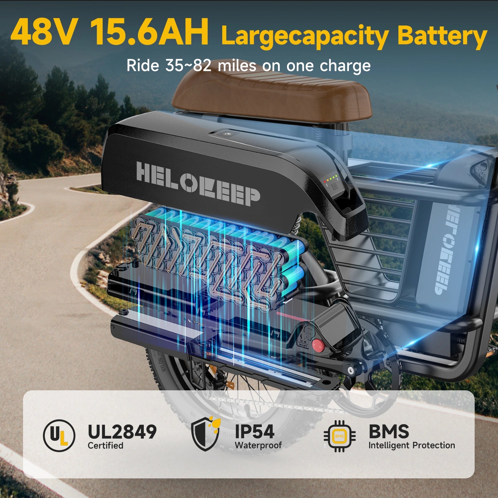 捆绑 ME-T Cargo Fat Tire eBike - Hikeep ebike