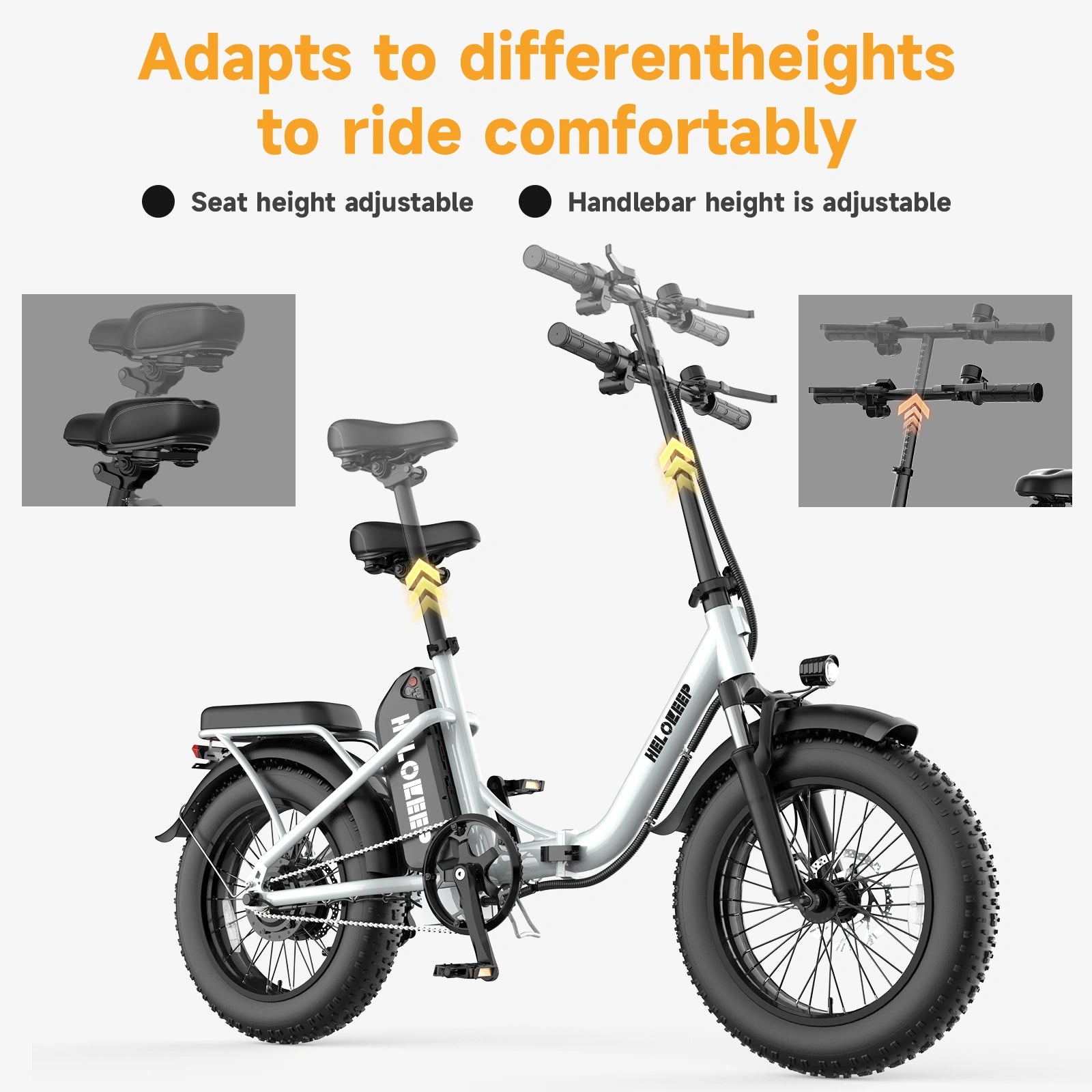 Hikeep COCO Folding Electric Bike - Hikeep ebike