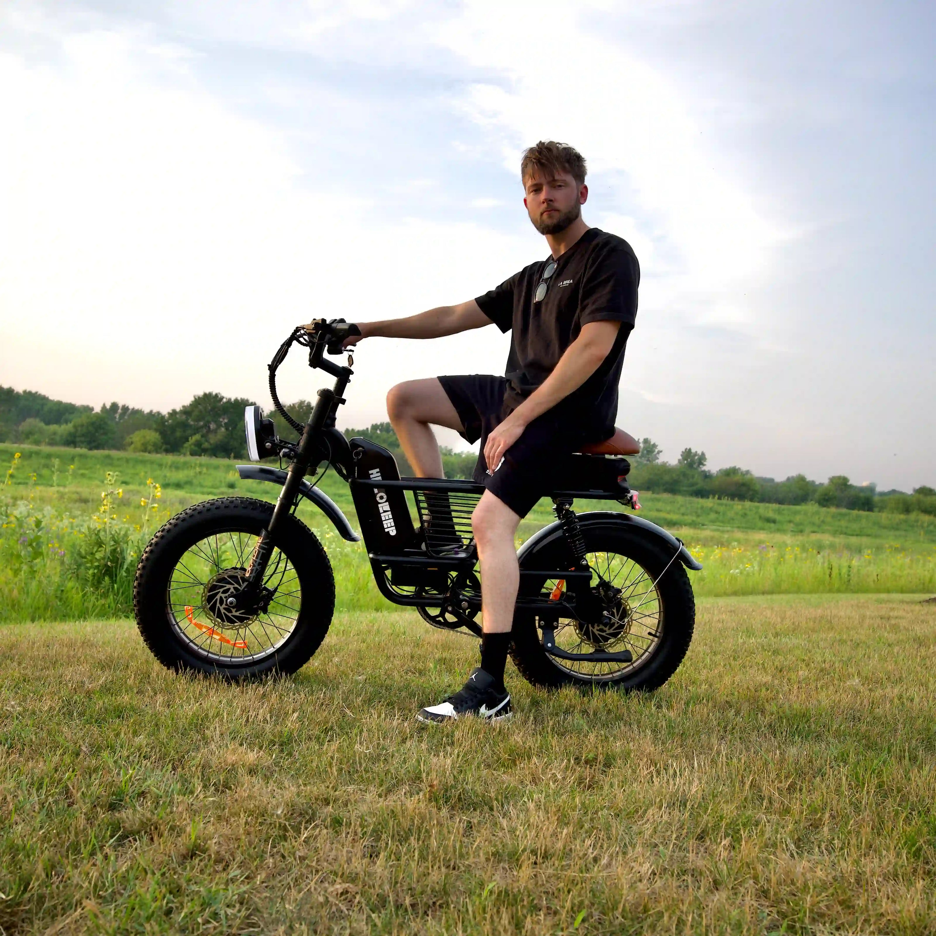 ME Cargo Retro Off-Road Electric Bikes | All-Terrain Ebikes - Hikeep ebike
