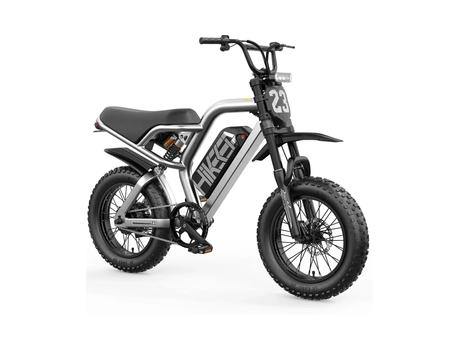 Hikeep K6 Mini 1500W peak electric dirt bike with 16"x3.0" fat tires and full suspension - Off-road performance beast