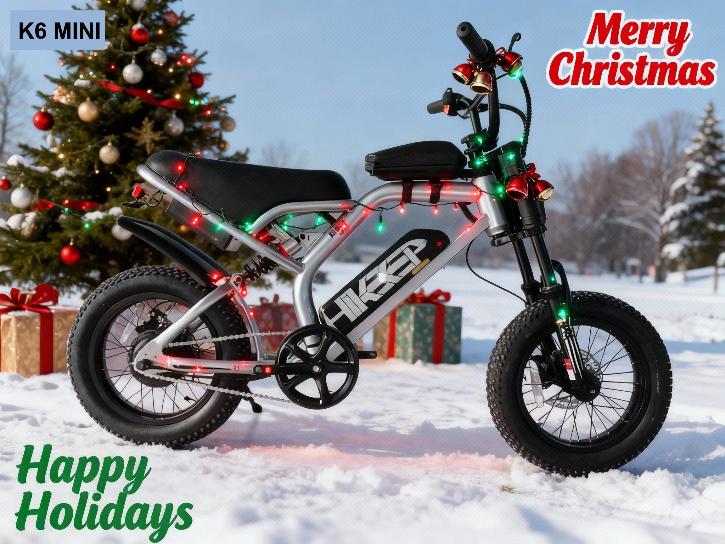 HiKeep K6 All-Terrain Ebike – Comes with a Gift Pack Worth $157 - Hikeep ebike