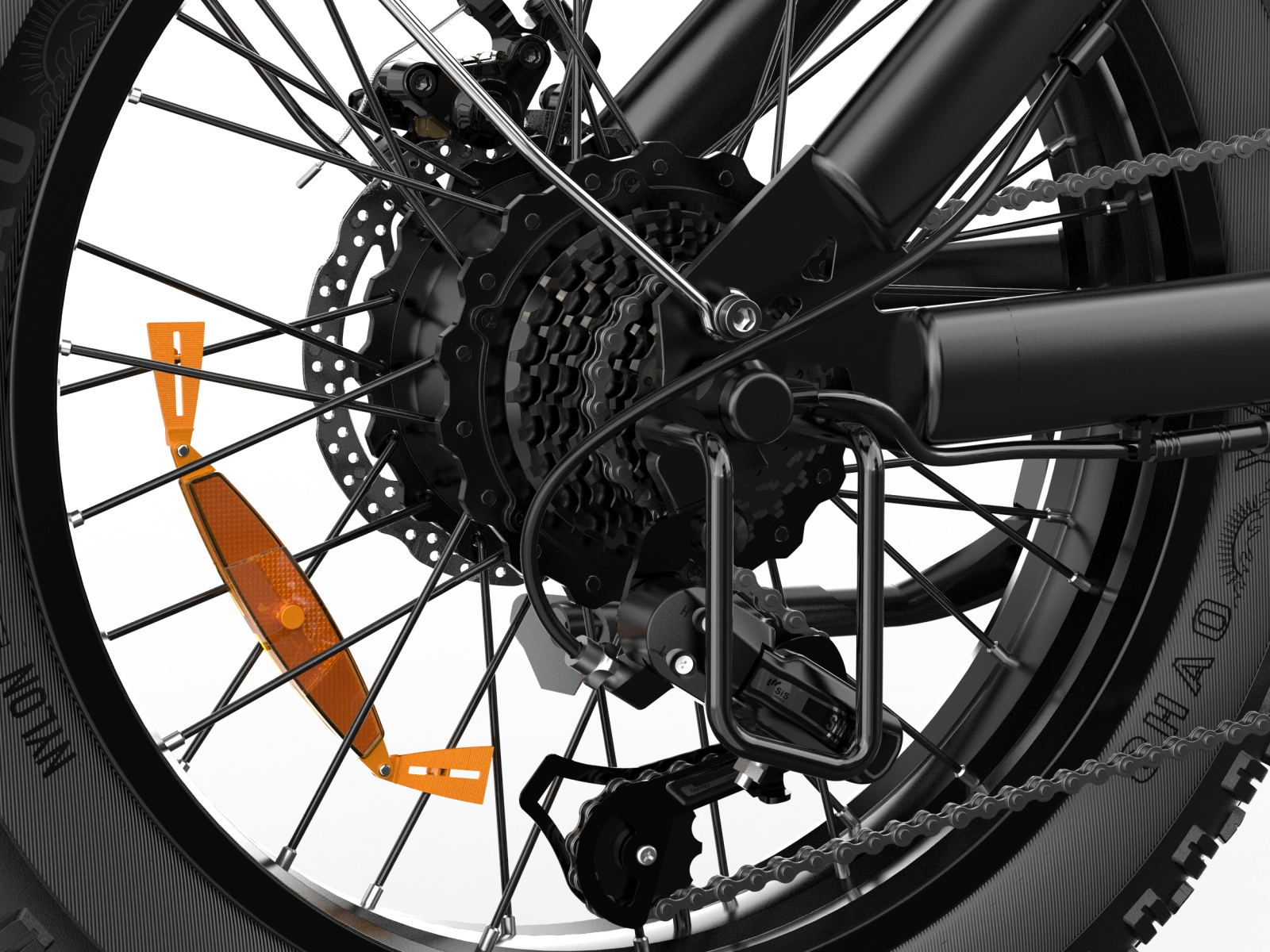 Hikeep K6 all-terrain electric bike with 20"x4.0" fat tires, 1500W motor, and full suspension in black