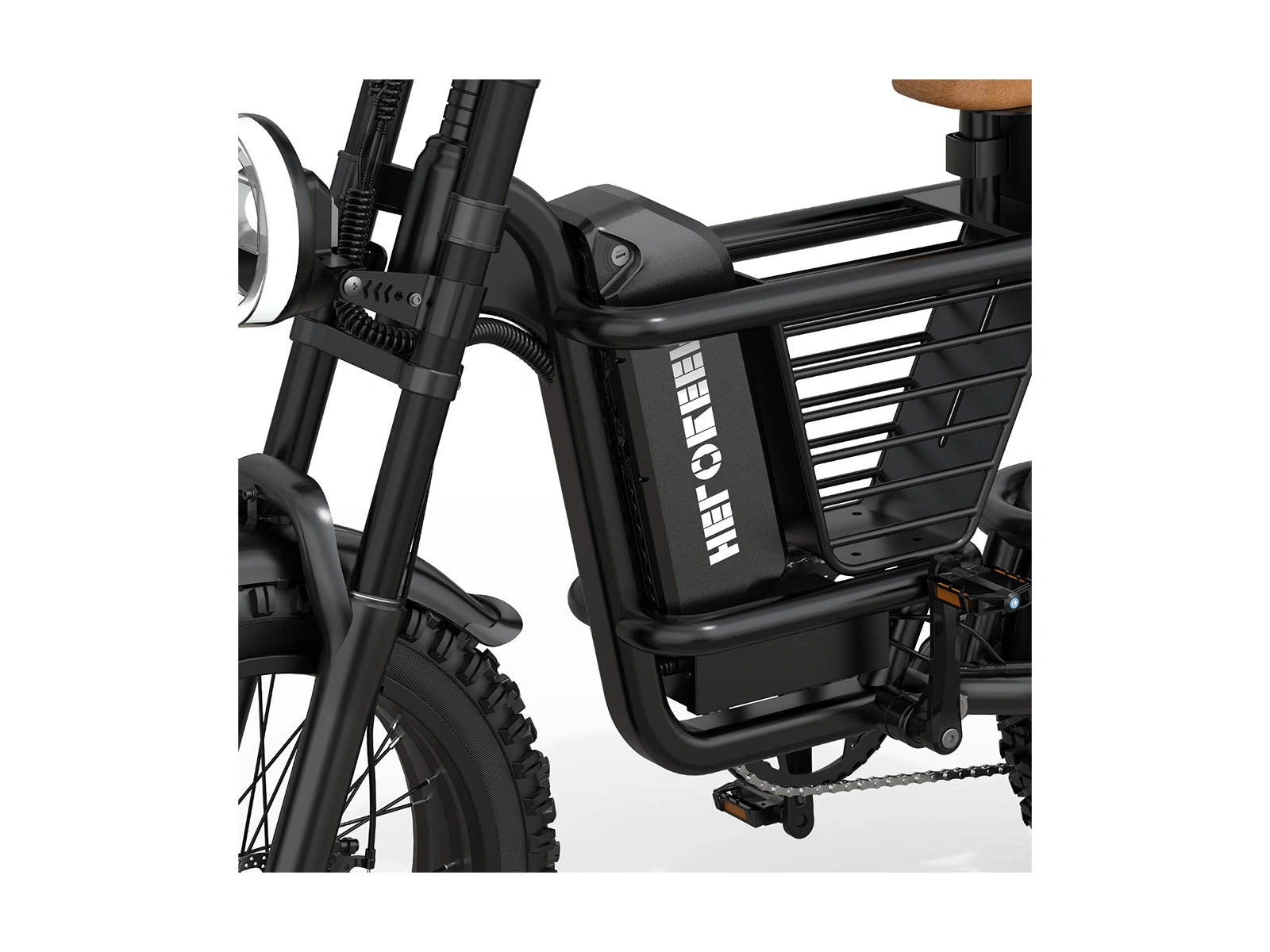 Hikeep ME Fat tire electric bike with cargo rack - Hikeep ebike