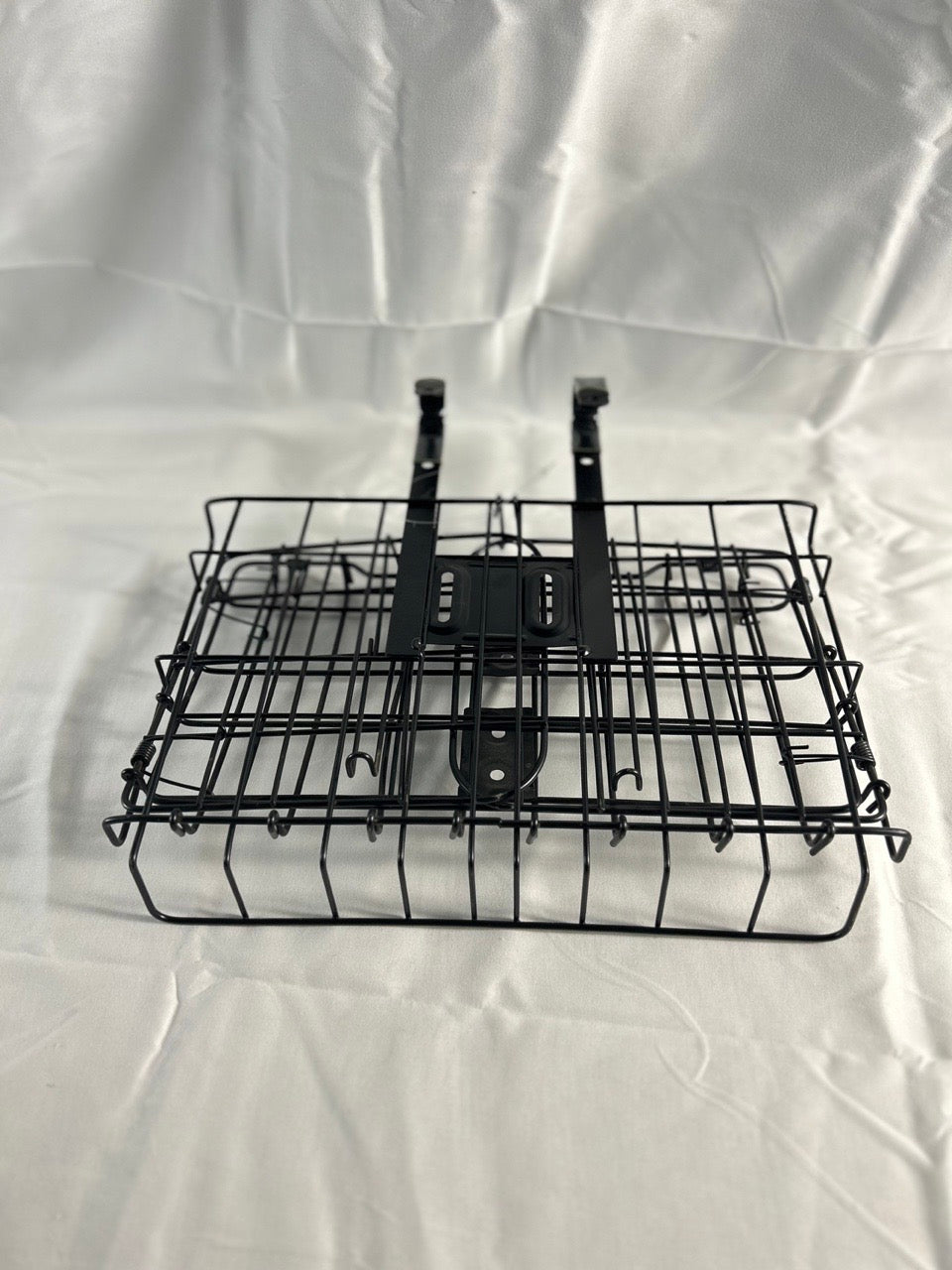 With hook Steel Folding Vegetable Basket Storage Bin - Hikeep ebike