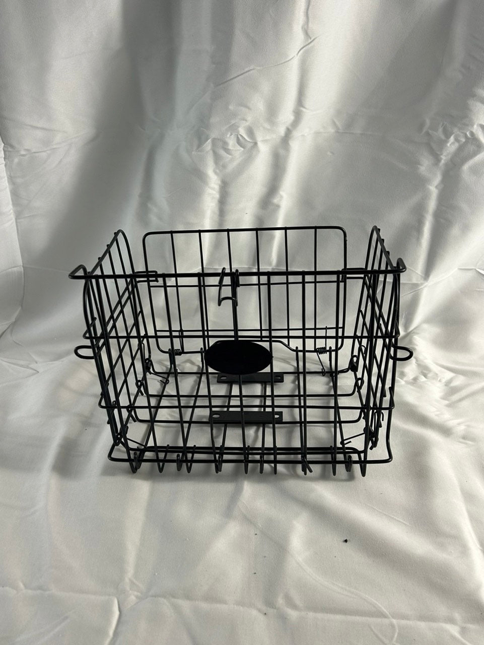 Foot Pedal Rear Seat Steel Folding Vegetable Basket Storage Bin - Hikeep ebike