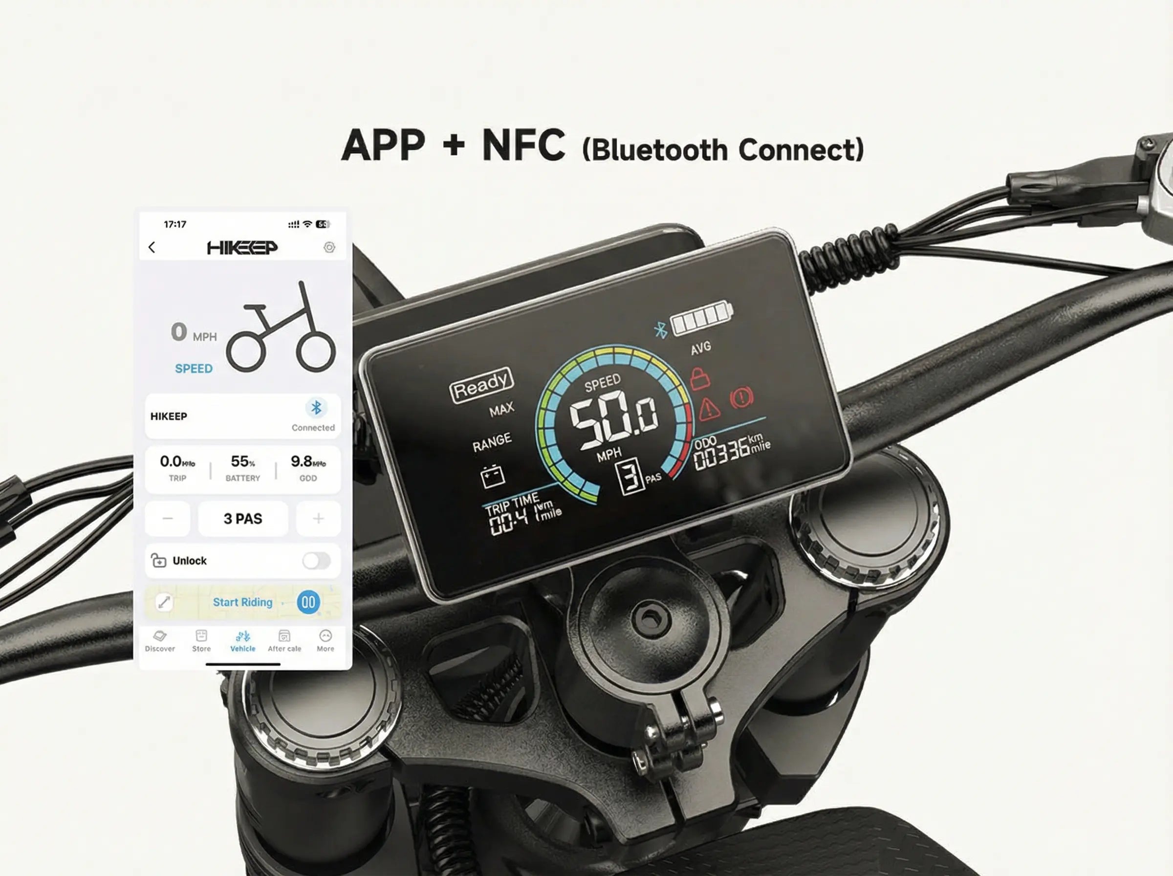 Hikeep K6 MAX Display - Hikeep ebike