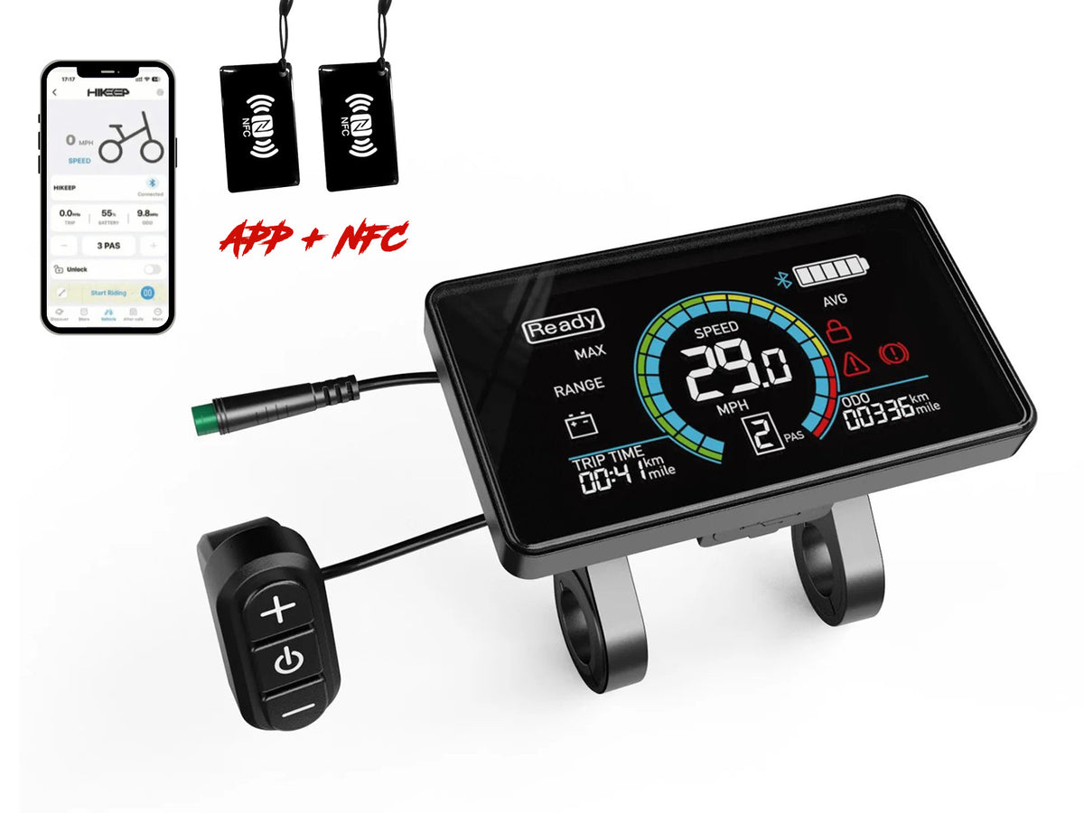 Hikeep K6 Max Smart Display With App & NFC - Hikeep ebike