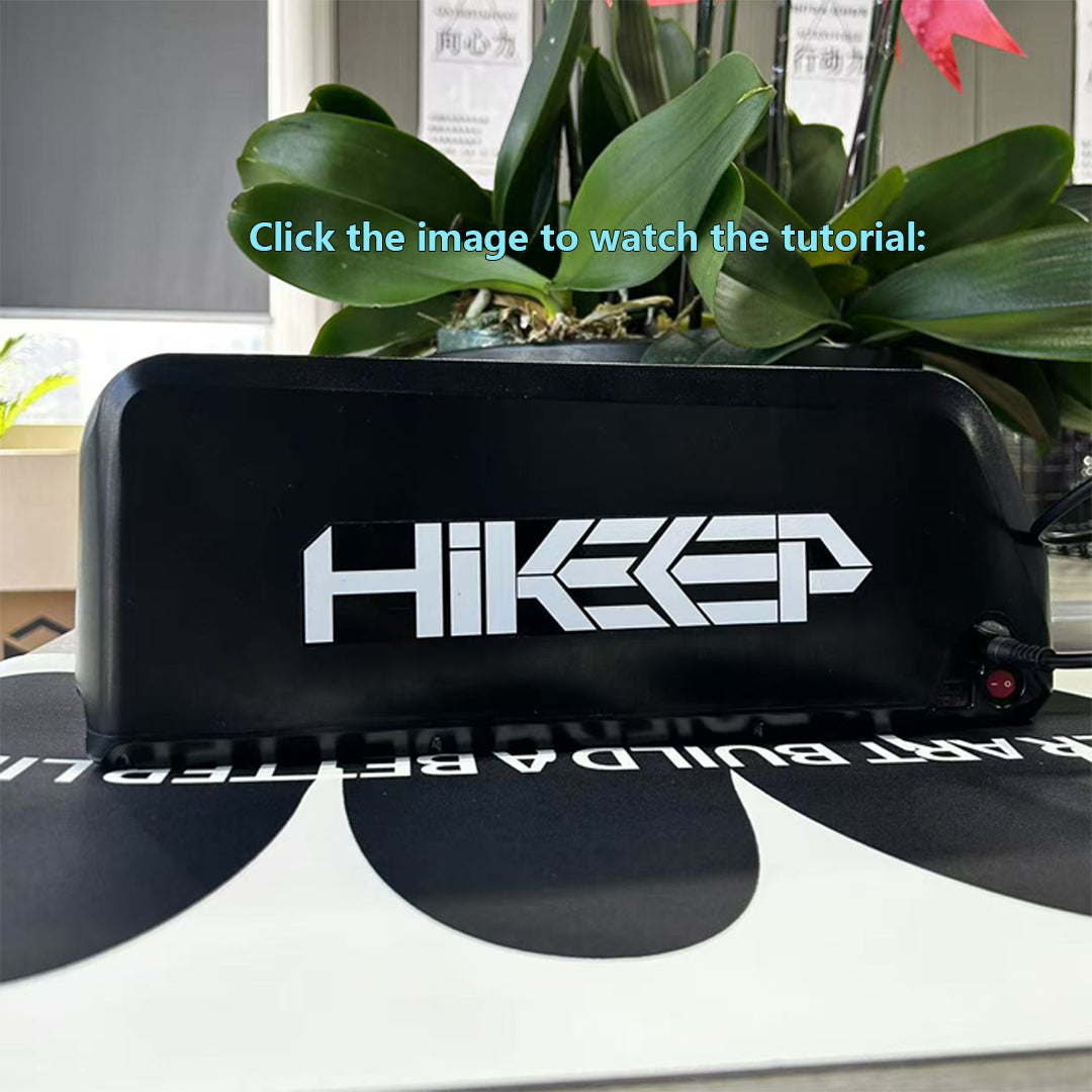 Hikeep Battery Charging Tutorial – Hikeep ebike