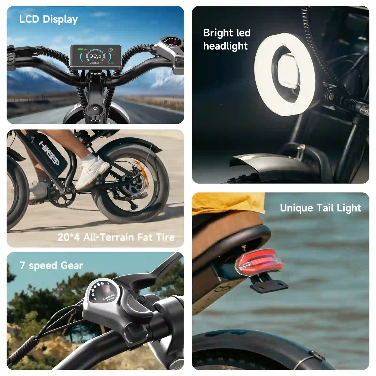 HiKeep K6 Ebike – Comes with a FREE Gift Pack Worth $157（The shipping fee needs to be paid separately） - Hikeep ebike