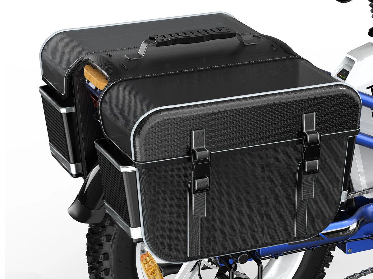 Hikeep Waterproof Rear Rack Double Pannier Bag for E-Bikes
