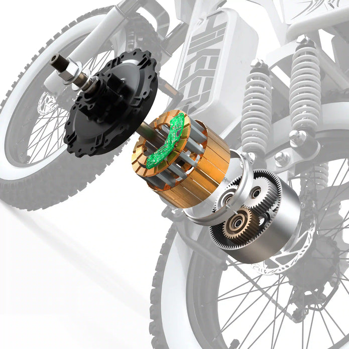 Hikeep MA-S 48V 50A 40MPH Max Speed Dirt Bike  Prepay $100 to unlock $300 discount