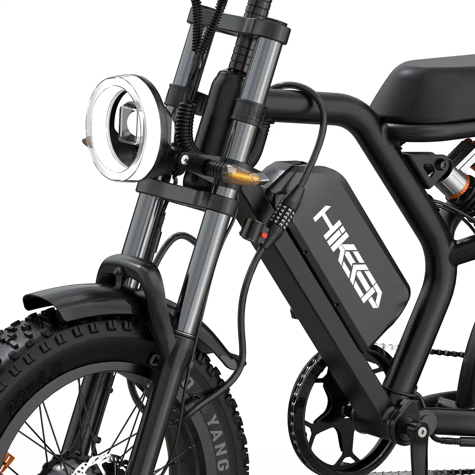 5-Dial Ebike Lock - Hikeep ebike