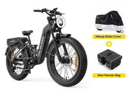 Hikeep 26F Cruiser Cargo Electric Bike - Hikeep ebike