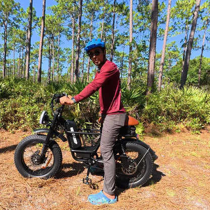 ME Cargo Retro Off-Road Electric Bikes | All-Terrain Ebikes - Hikeep ebike