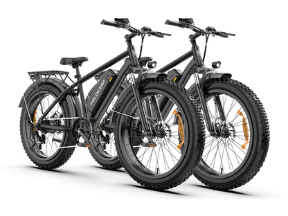 2 x Hikeep 26P Elf Pro 26” Fat Tire Electric Bike for Adults | Bulk Bundle Offer