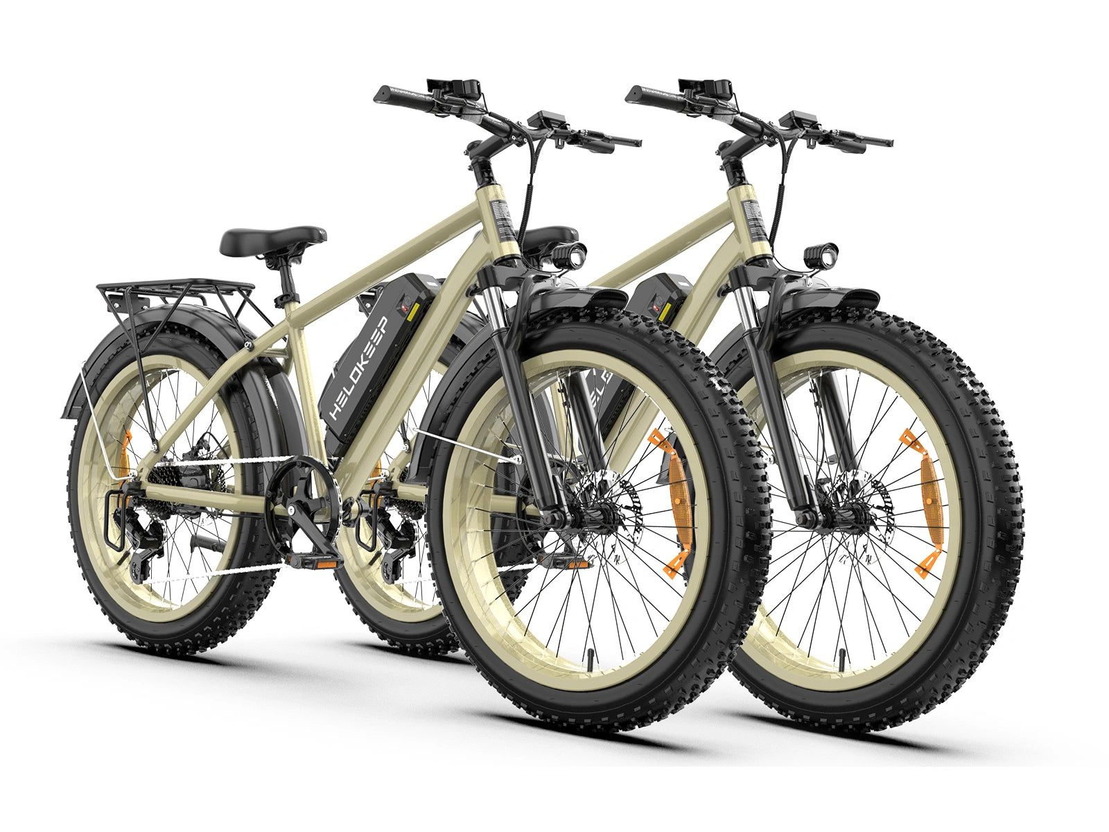 2 x Hikeep 26P Elf Pro 26” Fat Tire Electric Bike for Adults | Bulk Bundle Offer