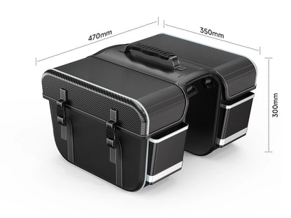 Hikeep Waterproof Rear Rack Double Pannier Bag for E-Bikes