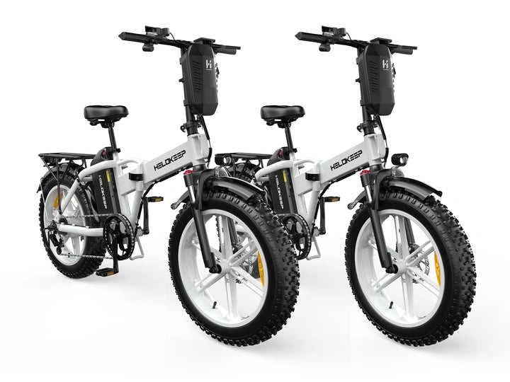 2 x Hikeep CM20 20“ Fat Tire Folding Electric Bike  | Bulk Bundle Offer