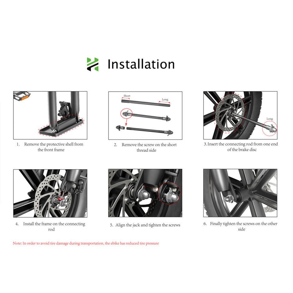 K6-L-Front Wheel Axle