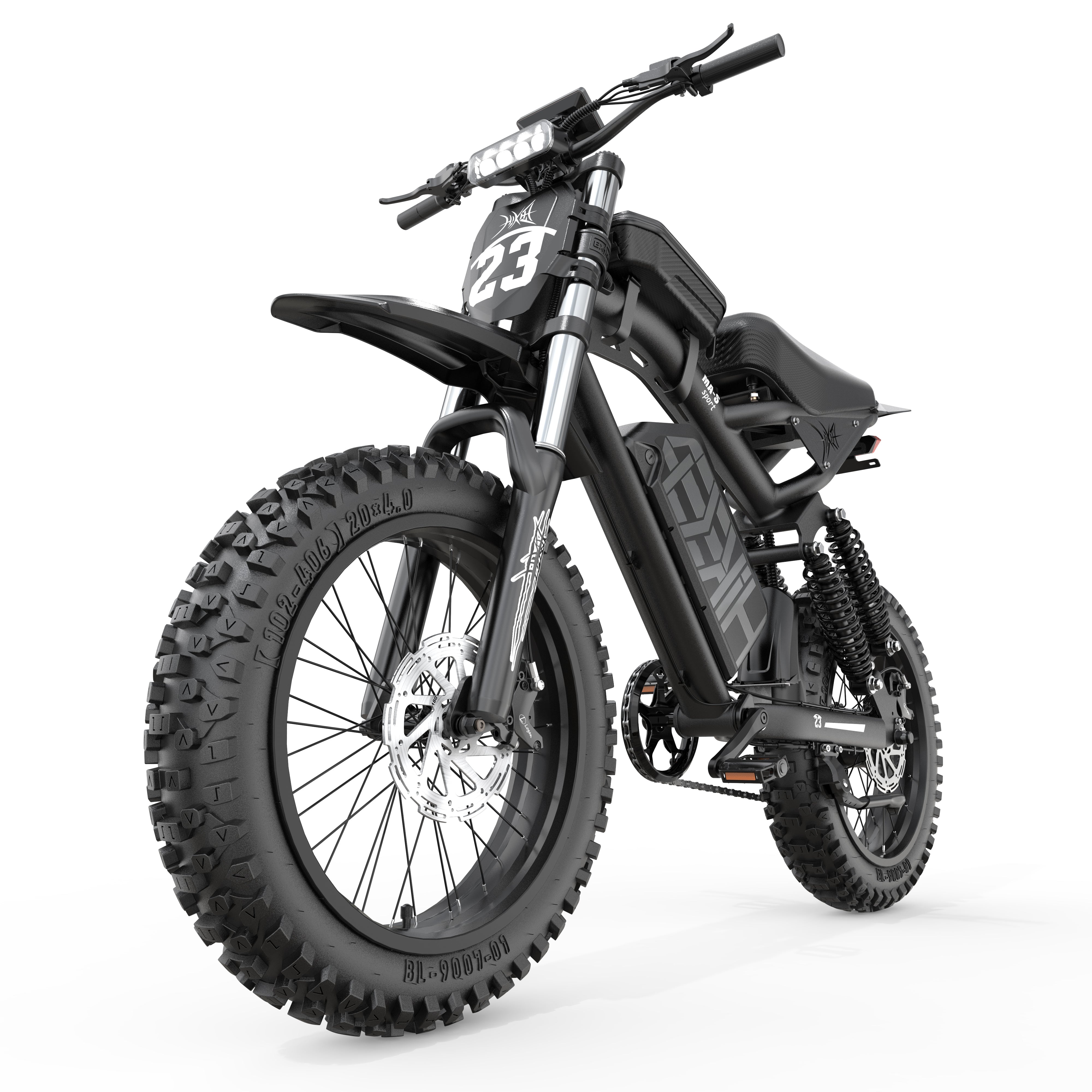 Hikeep MA-S 52V 40A 40MPH Dirt Bike Pre-Sale (Shipping Nov 20) –  $900 Off - Hikeep ebike