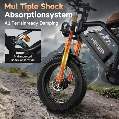 HiKeep K6 Ebike – Comes with a FREE Gift Pack Worth $157（The shipping fee needs to be paid separately） - Hikeep ebike