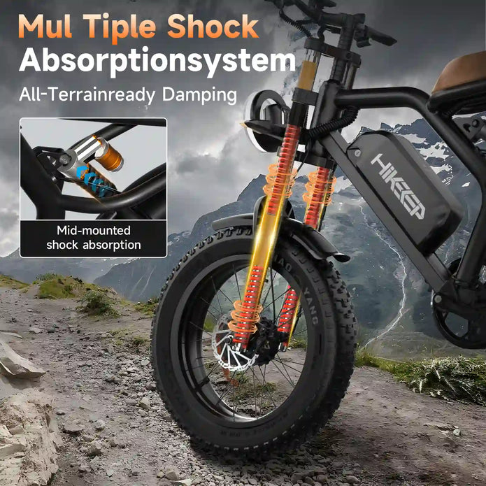 HiKeep K6 Ebike – Comes with a FREE Gift Pack Worth $157（The shipping fee needs to be paid separately） - Hikeep ebike