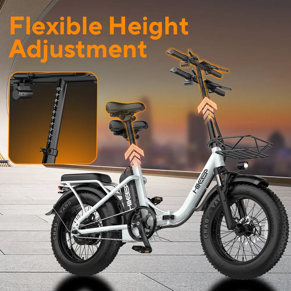 HiKeep COCO Folding Electric Bike 48V/13Ah