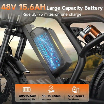 HiKeep K6 Ebike – Comes with a FREE Gift Pack Worth $157（The shipping fee needs to be paid separately） - Hikeep ebike