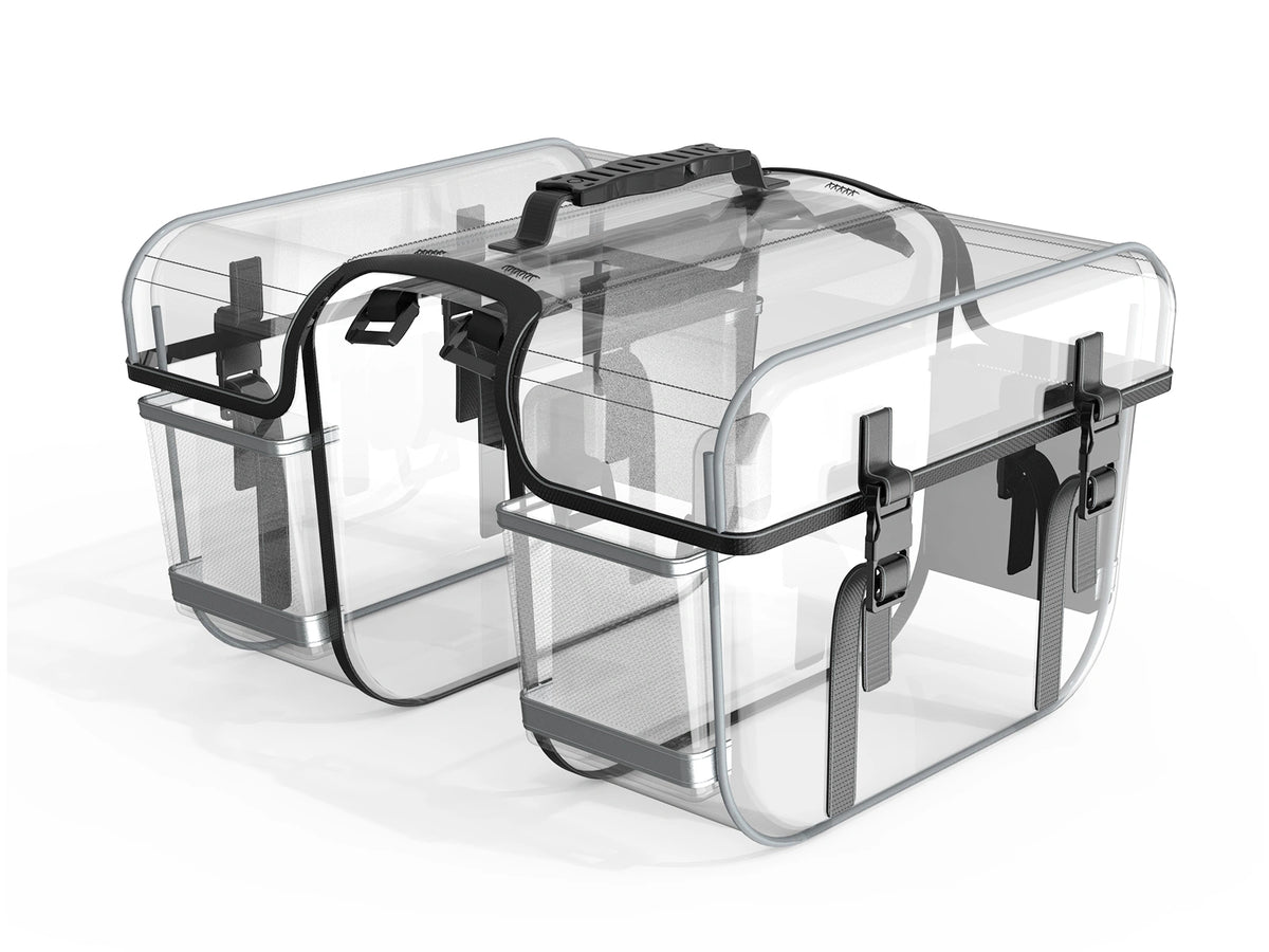 Hikeep Waterproof Rear Rack Double Pannier Bag for E-Bikes