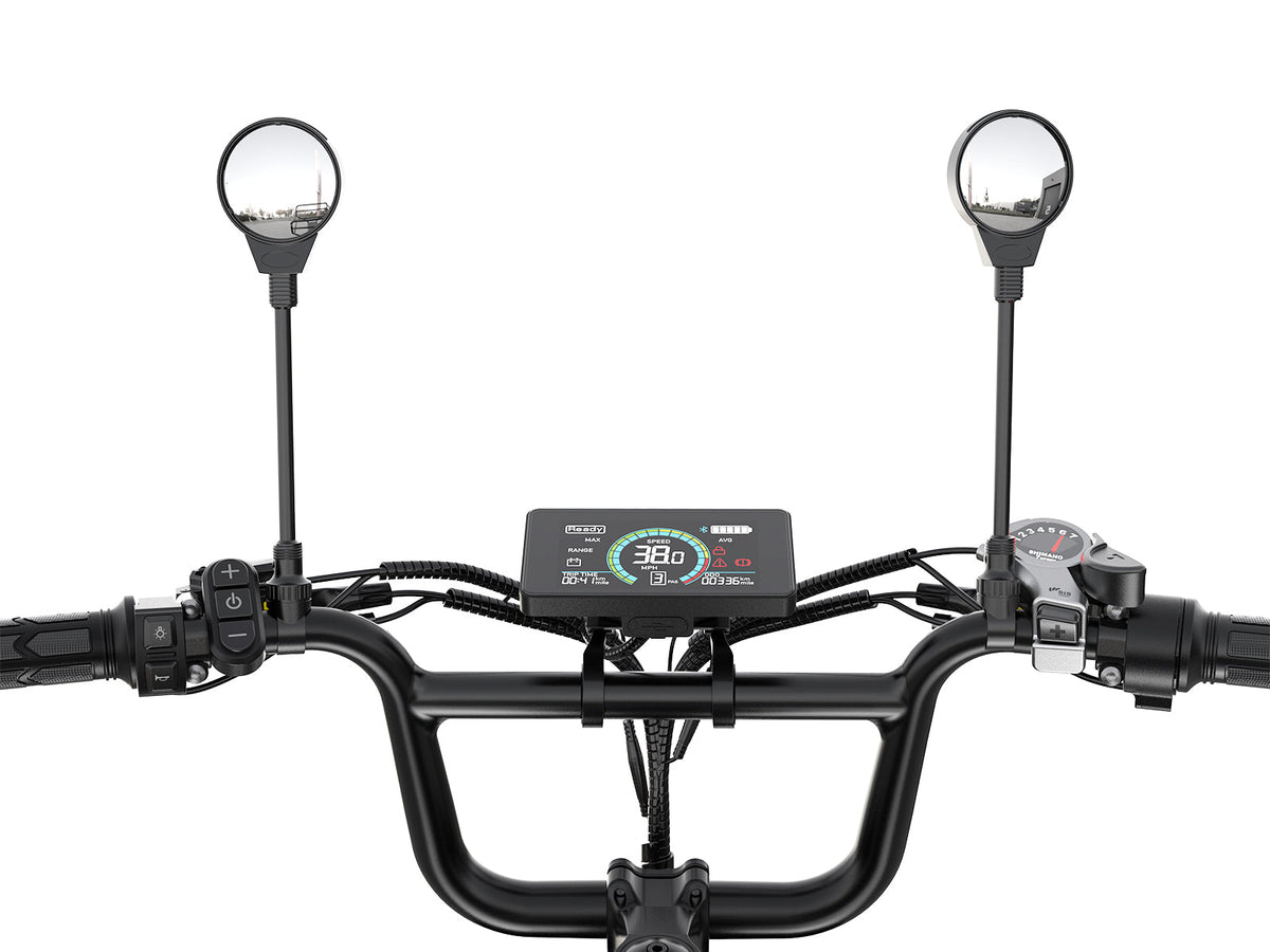 Helokeep Flexible Long Stem Ebike Mirror