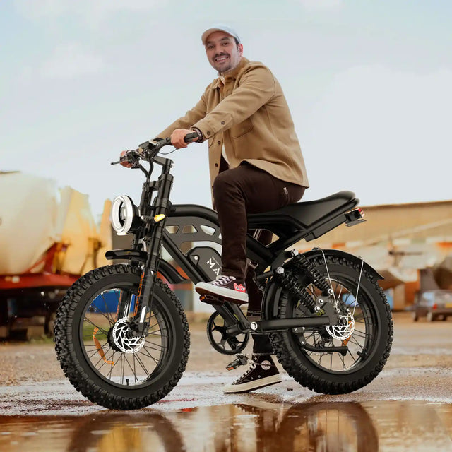 MA Full Suspension ebike for Adults Shipping Fee - Hikeep ebike