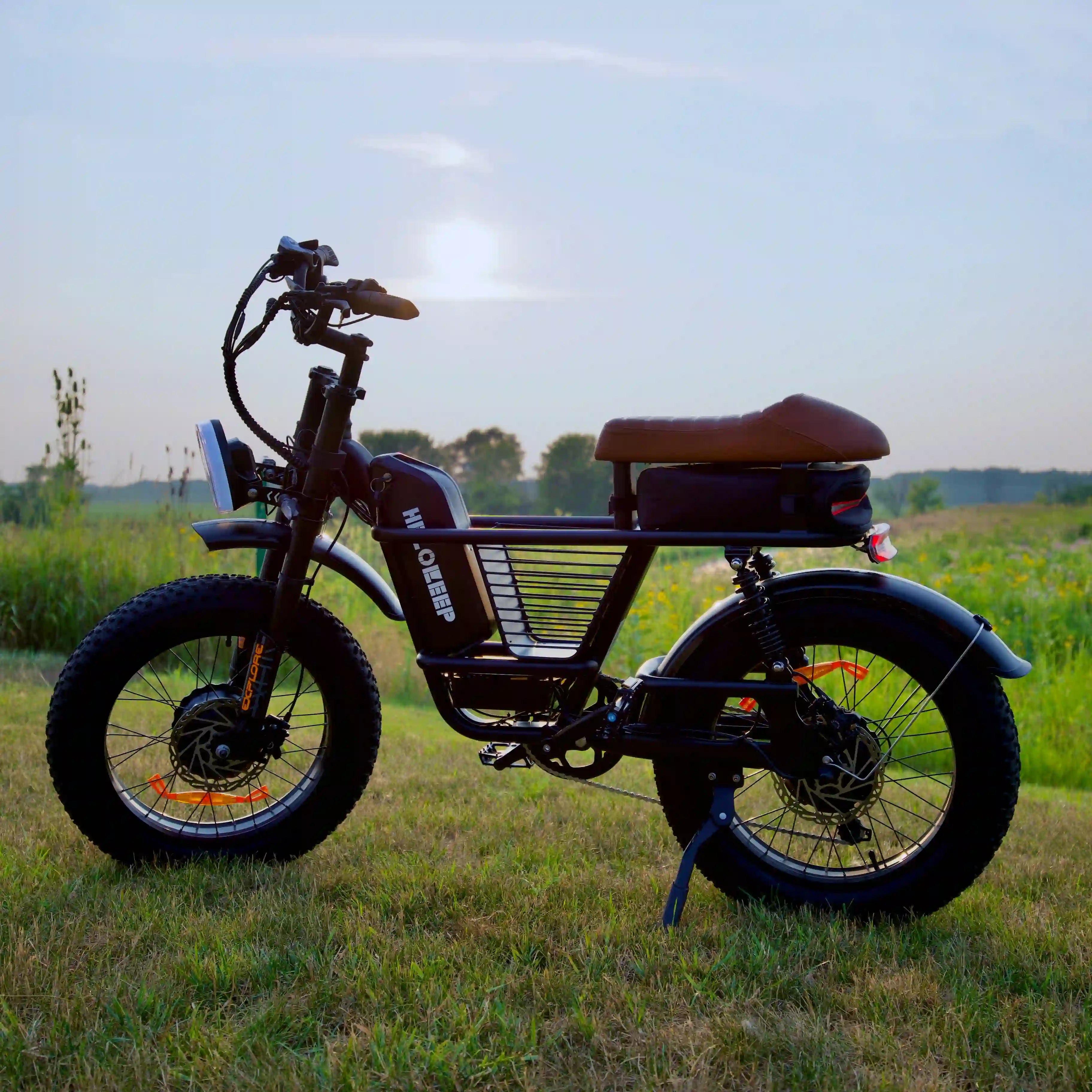 ME Cargo Retro Off-Road Electric Bikes | All-Terrain Ebikes - Hikeep ebike