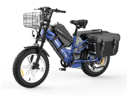 Hikeep Waterproof Rear Rack Double Pannier Bag for E-Bikes