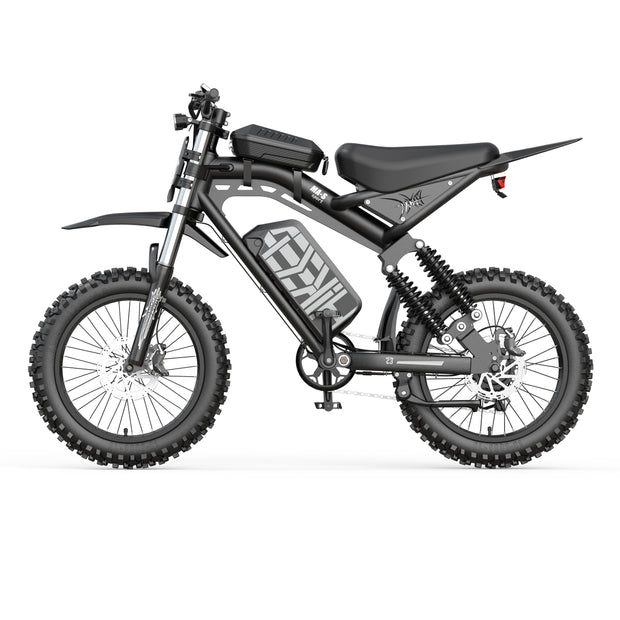 Hikeep MA-S 52V 40A 40MPH Dirt Bike Pre-Sale (Shipping Nov 20) –  $900 Off - Hikeep ebike