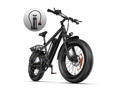 Hikeep Elf Pro 26” Fat Tire Electric Bike for Adults