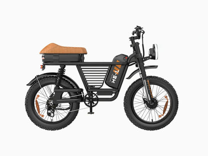 Hikeep ME Fat tire electric bike with cargo rack